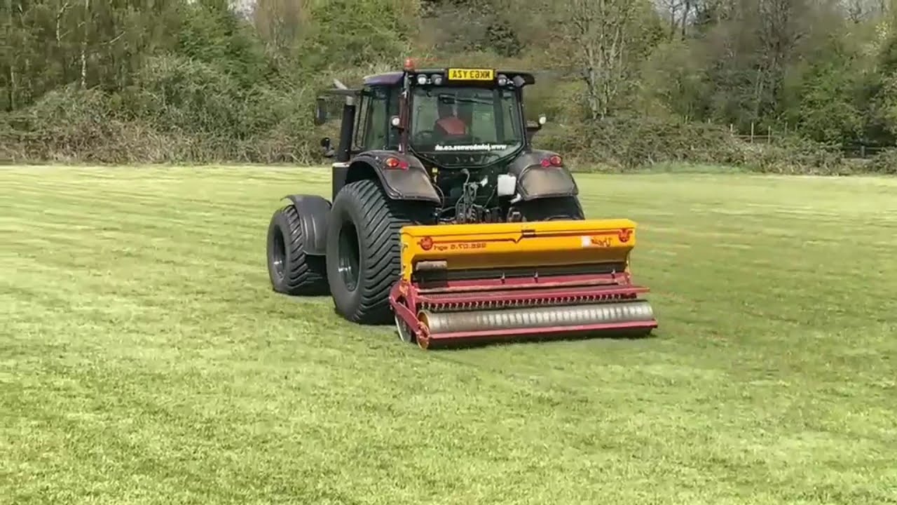 Rugby Pitch Improvments - Verti-Draining & Seeding