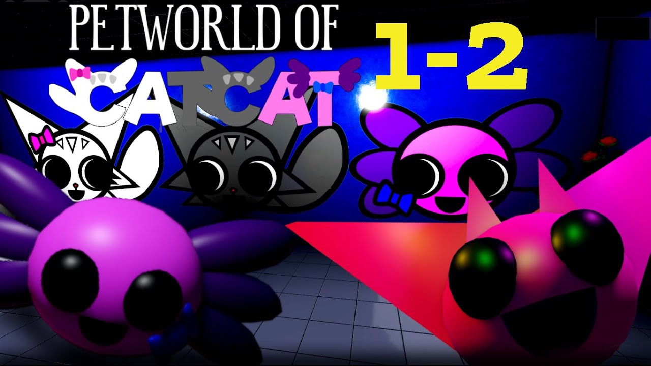 Petworld of Catcat Chapter 1-2 | Full gameplay Roblox mascot game.