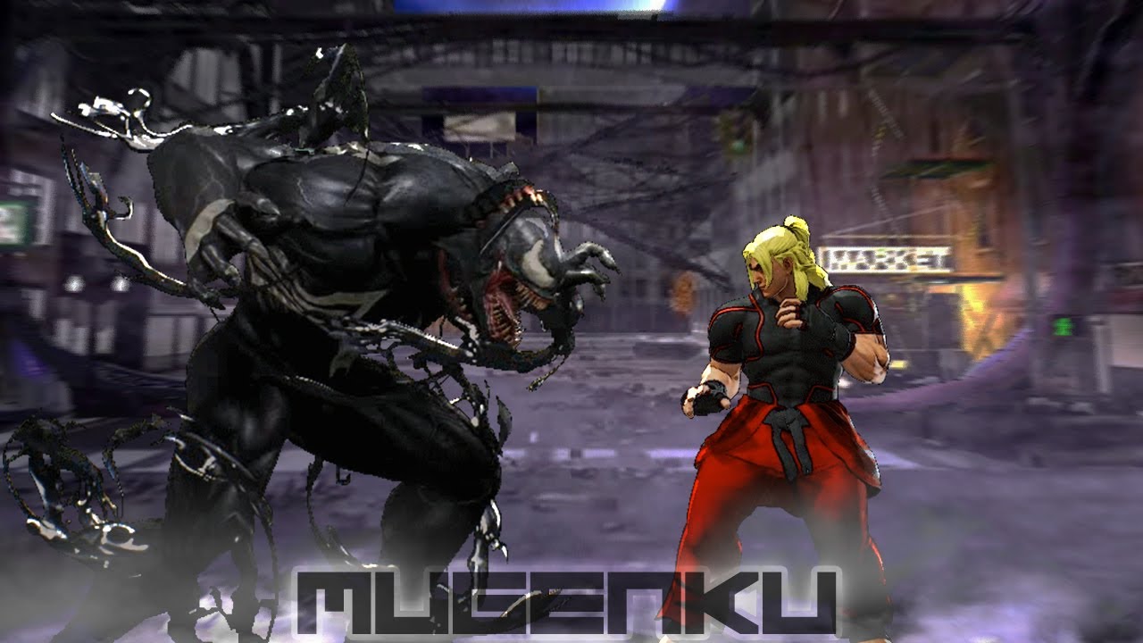 Team Venom vs Team Ken. Marvel vs Capcom MUGEN Battle 2 vs 2