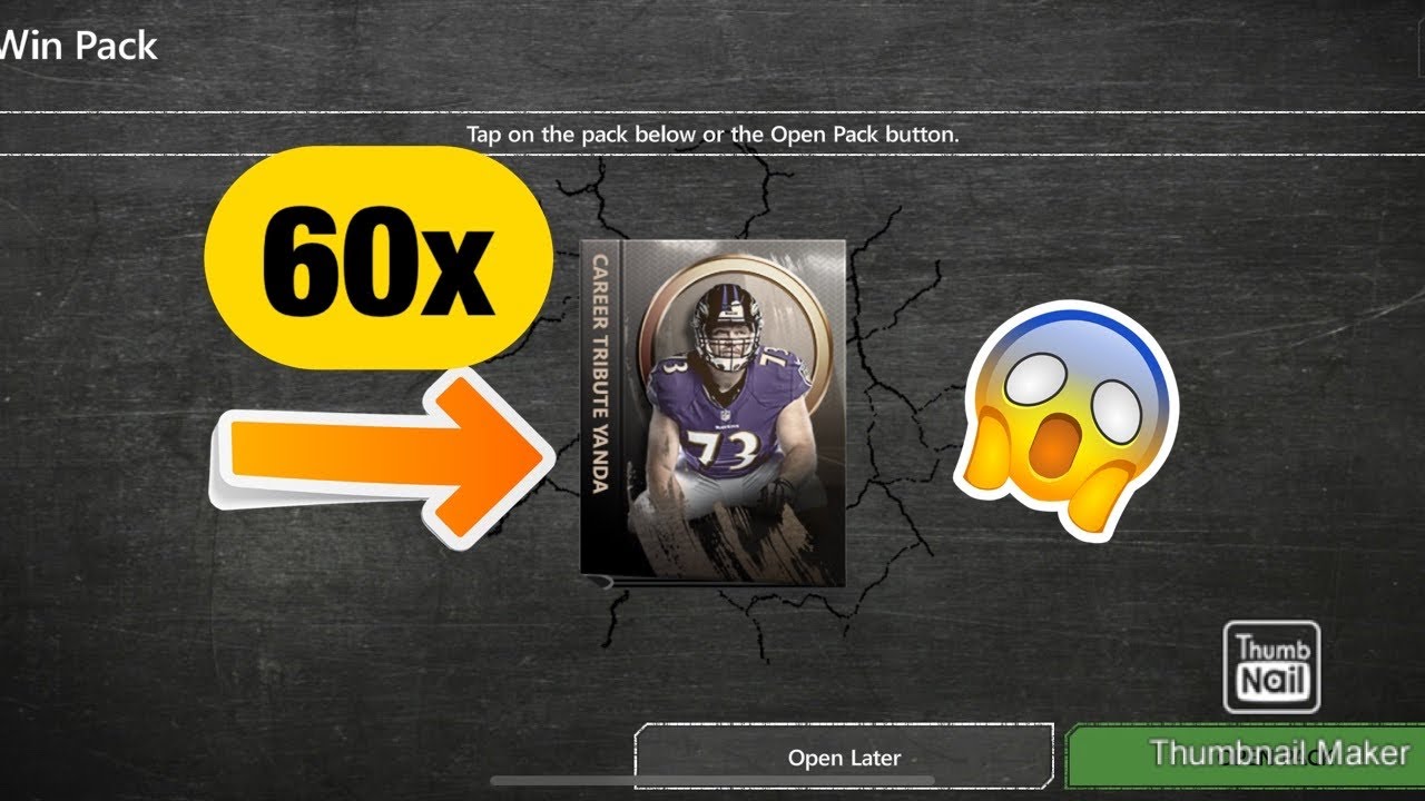 60x MARSHAL YANDA CAREER TRIBUTE PACKS!!(DID WE PULL HIM👀)