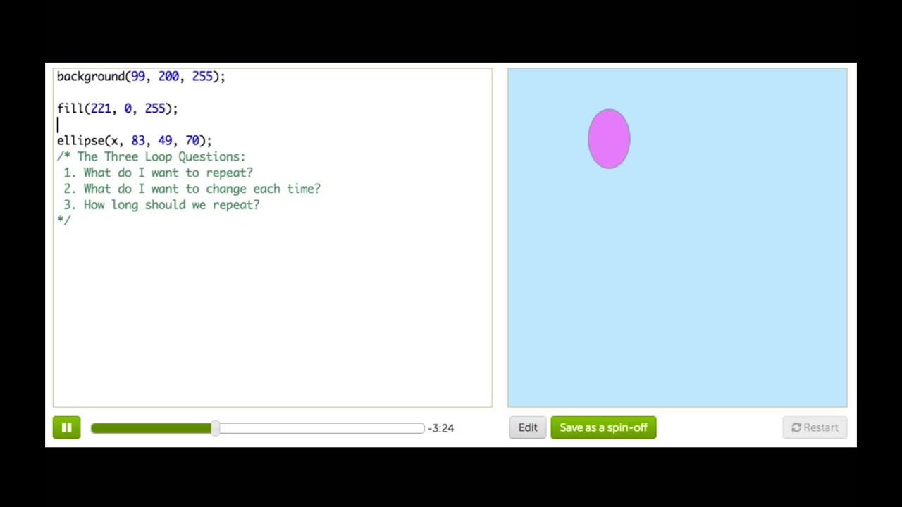More While Loops: Balloon Hopper | Computer Programming | Khan Academy