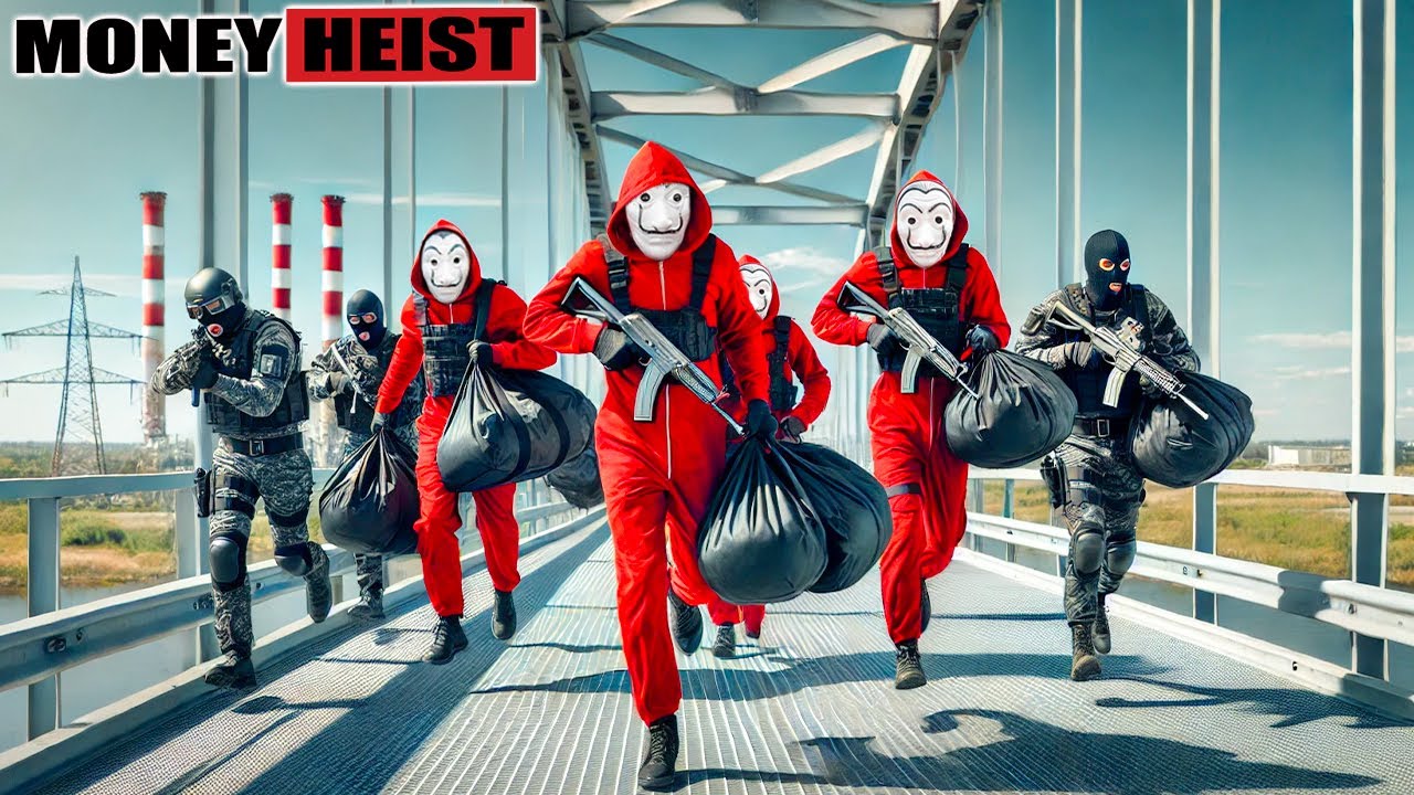 PARKOUR VS MONEY HEIST: Doctor helps police, arrests bad guys and rescues hostages | Epic POV