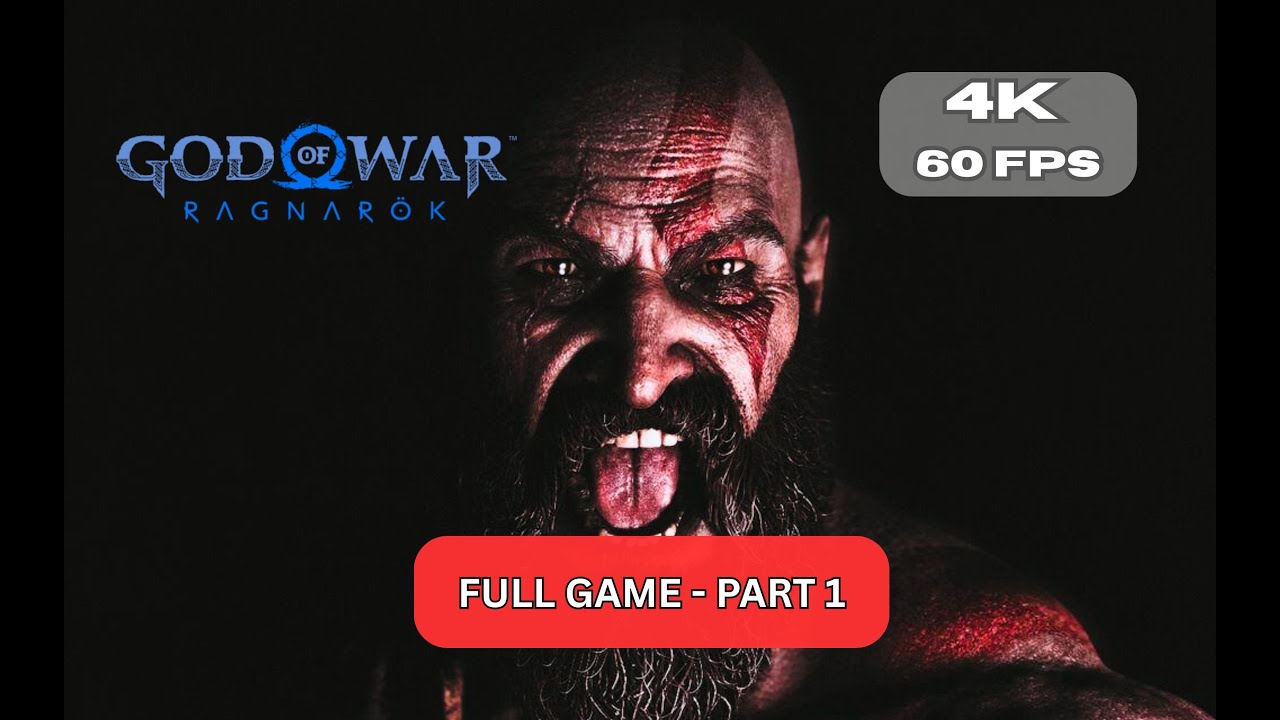 GOD OF WAR 4 RAGNAROK Gameplay Walkthrough Part 1 FULL GAME [4K 60FPS]