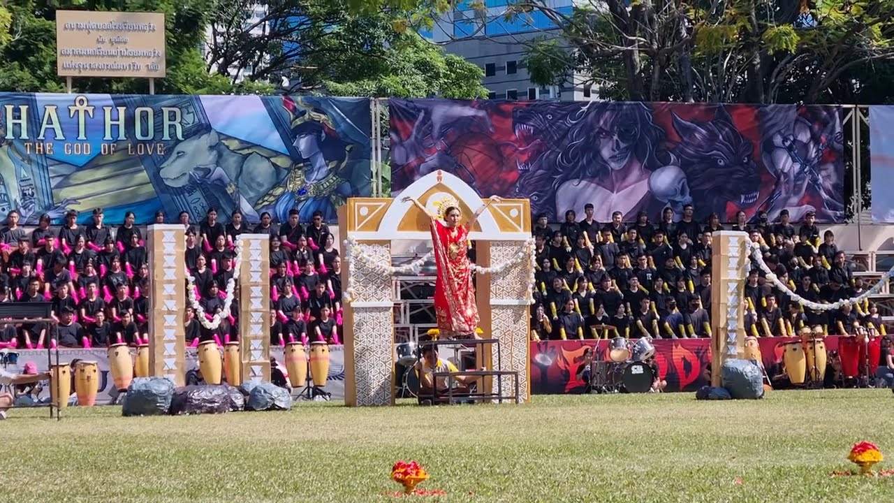 [กีฬาสีหอวัง 2566] ราชพฤกษ์/สีเหลือง - พระแม่อุมา/กาลี (รอบเช้า)