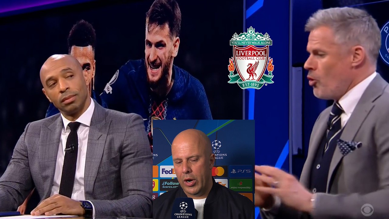 PSG vs Liverpool 2-0 Jamie Carragher, Henry & Micah Discussion on Arne Slot Getting Battered