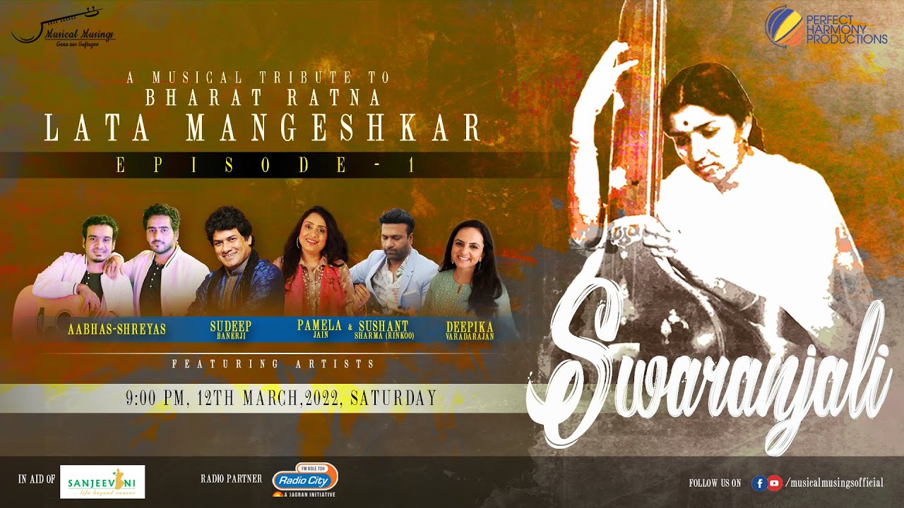 SWARANJALI || EPISODE-1 intro || Tribute to Lata Mangeshkar