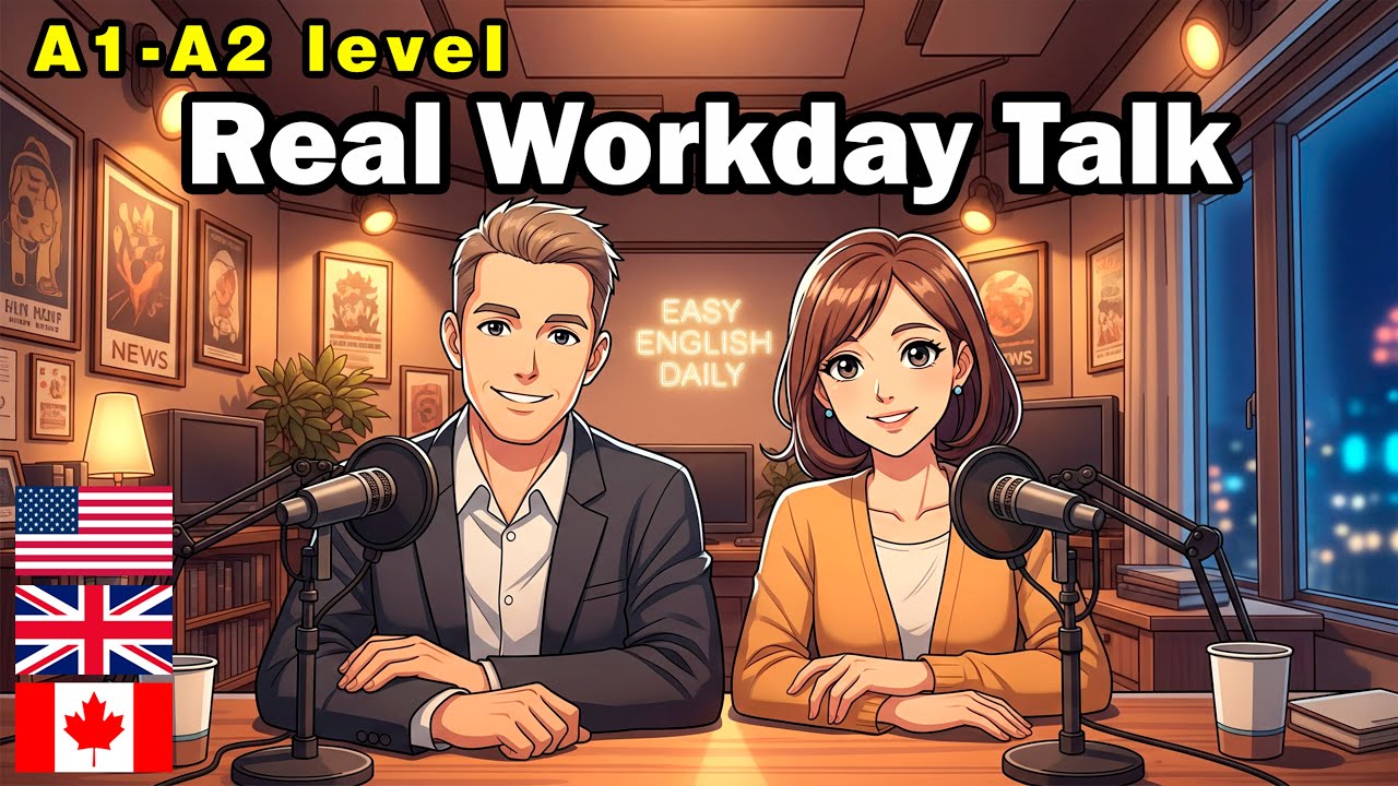 Talk About Work & Office Life in English | Real Conversations
