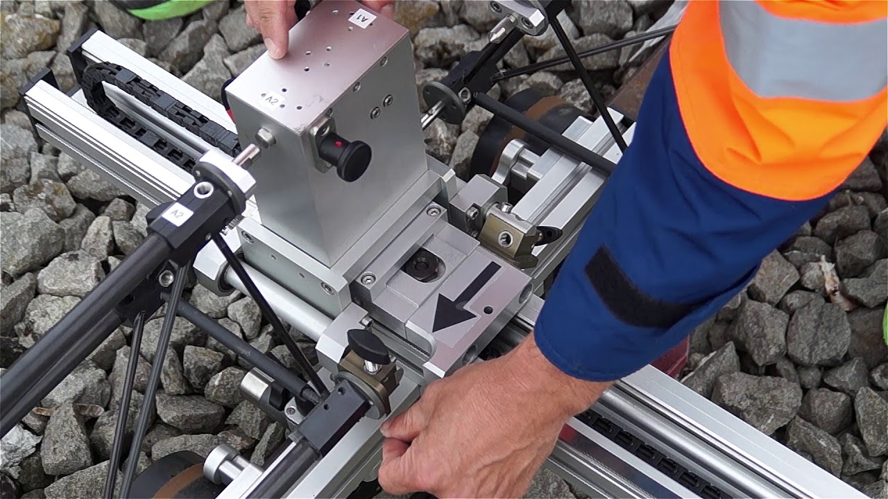 MESS REG CLS Digital Track Geometry Measuring Trolley