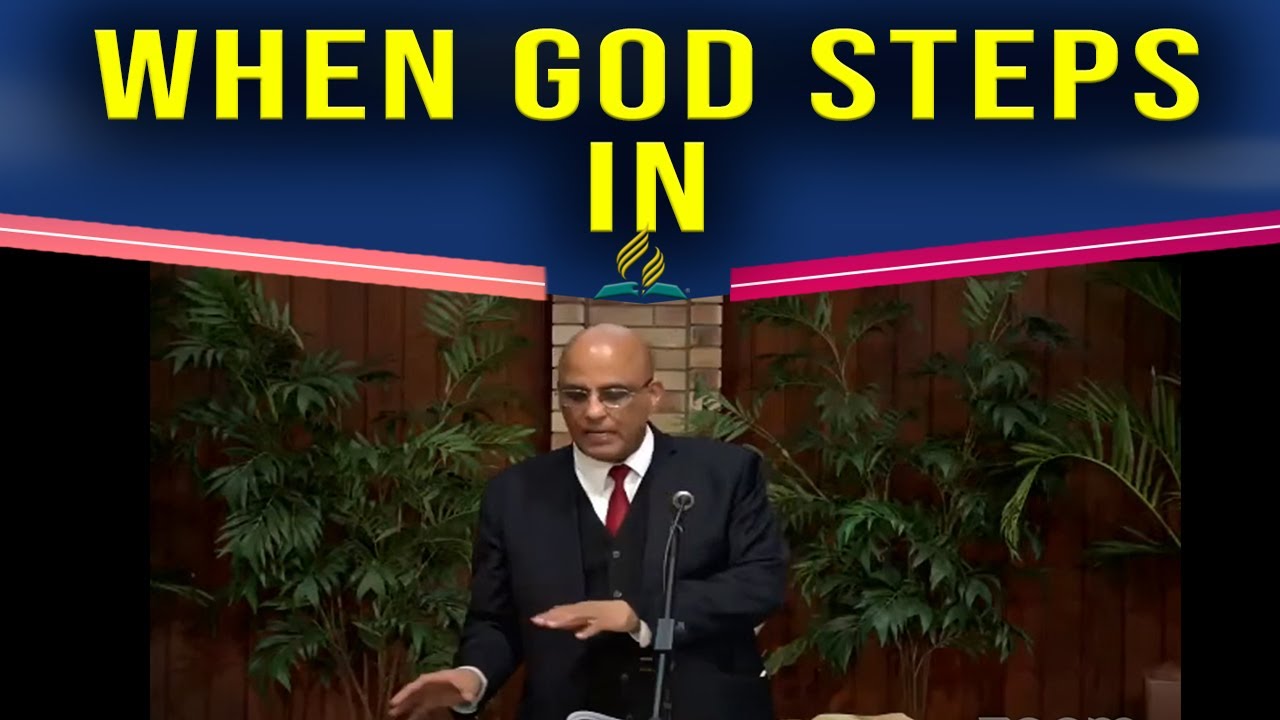 When God Steps Into The Valley of Dry Bones. Dr Espinet Preaching