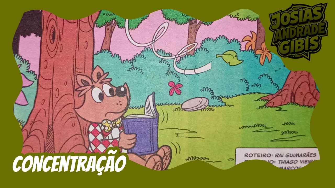 O RAPOSÃO NÃO ESTÁ CONSEGUINDO LER | JOSIAS ANDRADE GIBIS 📖⭐