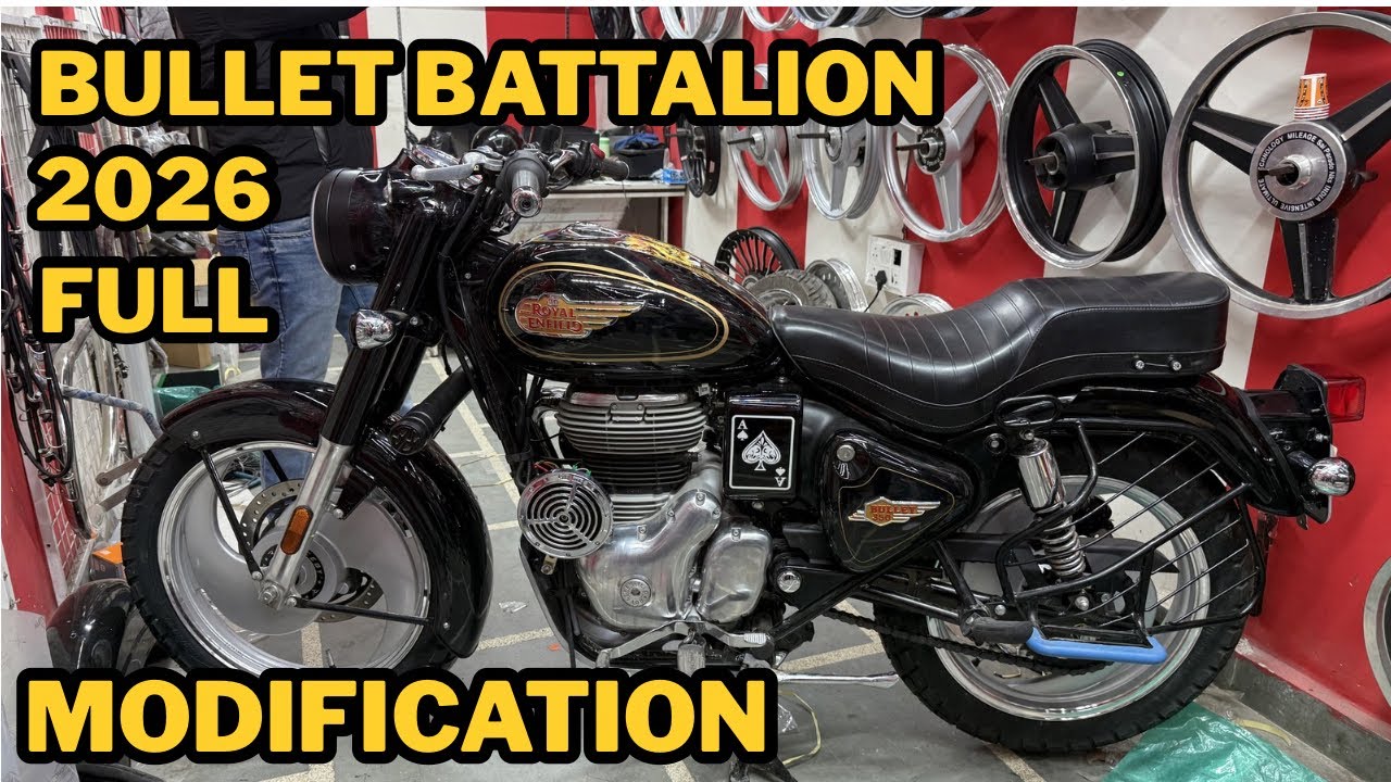 2026 New Standard bullet 350 Full Modification || Cheapest bullet modification 2026