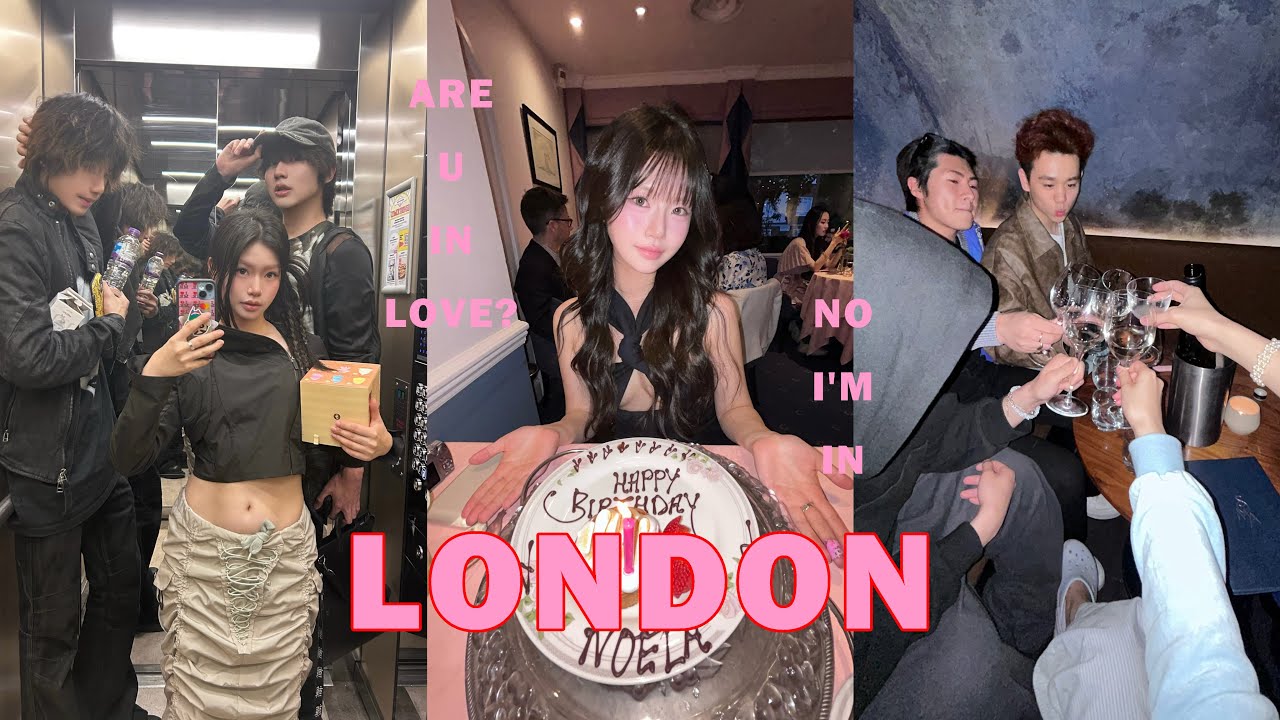 london vlog 🇬🇧 | 난 런던이 좋은 게 아니라 친구들이 좋은 거였어