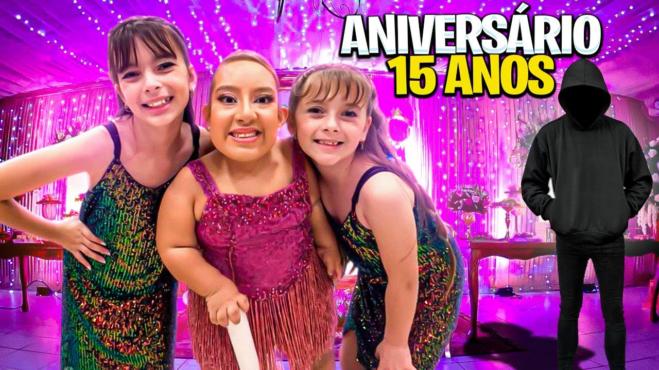 FESTA DE ANIVERSÁRIO 15 ANOS DA MARIA CLARA - MC DIVERTIDA - E O ESTRANHO INVADIU