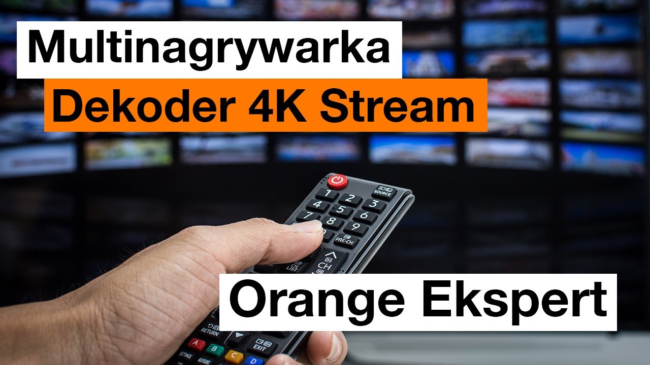 💡 ORANGE EKSPERT - 👉 Multinagrywarka - Dekoder 4K Stream