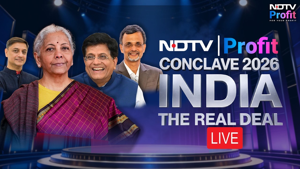 LIVE | NDTV Profit Conclave 2026 | FM Nirmala Sitharaman LIVE | Piyush Goyal LIVE | NDTV Profit
