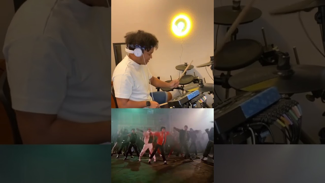 Michael Jackson - Beat It #drumcover #popdrummer #drums #popdrum #drummer #drumming #kingofpop