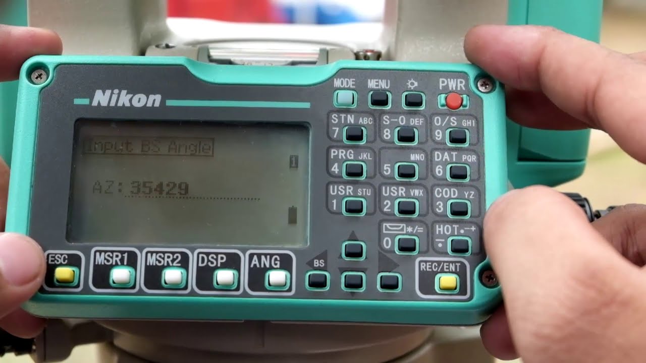 Video Pembelajaran Penyetelan Total Station : Langka-langkah penyetelan total station
