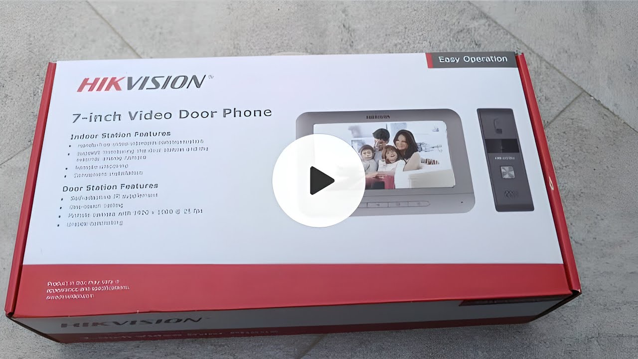 Hikvision DS-KIS205T/Установка и настройка аналогового домофона