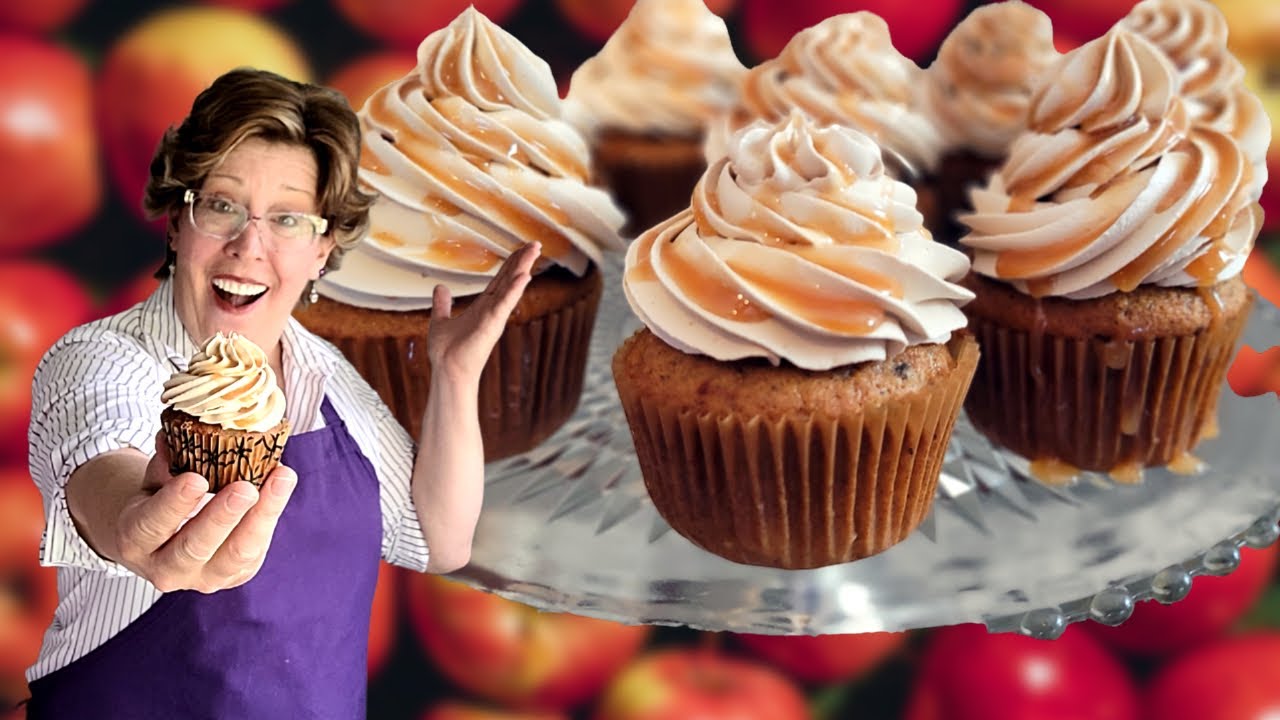Apple Spice Cake Cupcakes From Scratch: An Easy And Delicious Recipe, Caramel drizzle