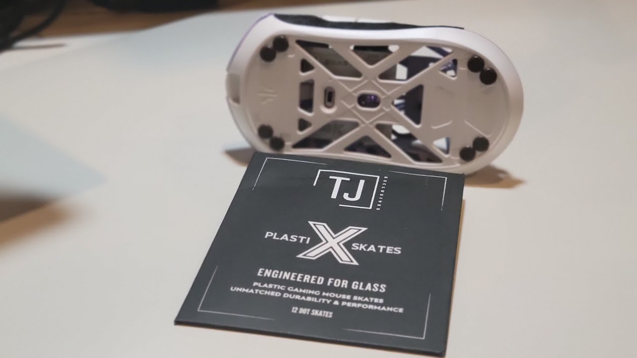 A top option for glass mousepads. |  TJExclusives PlastiX Dot Mouse Skates Review/Verdict