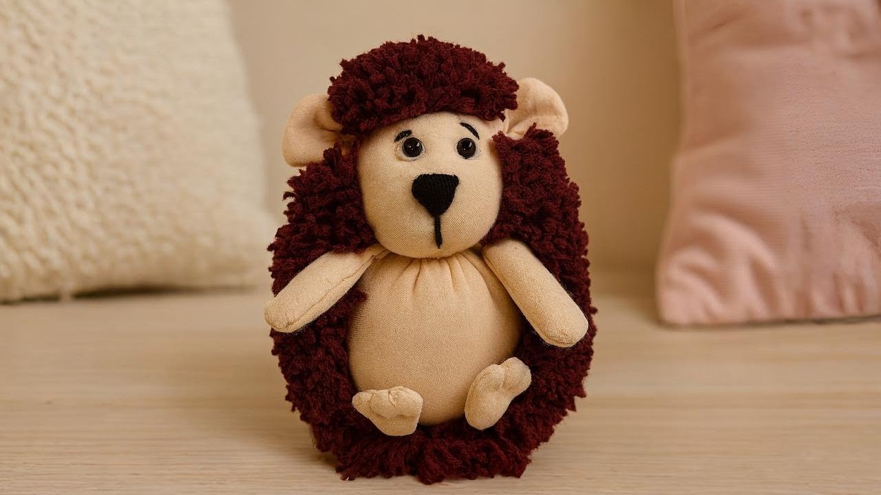 DIY Cute Hedgehog from Socks | Easy Sock Toy Craft | Art & Craft