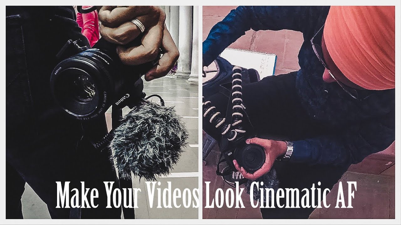 How To Shoot Classic Cinematic Footage (Real Time Tutorial)