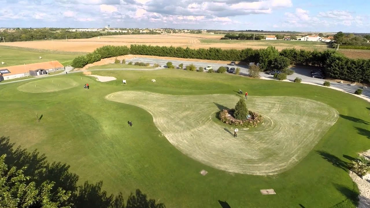 Survolez le Golf de La Prée La Rochelle
