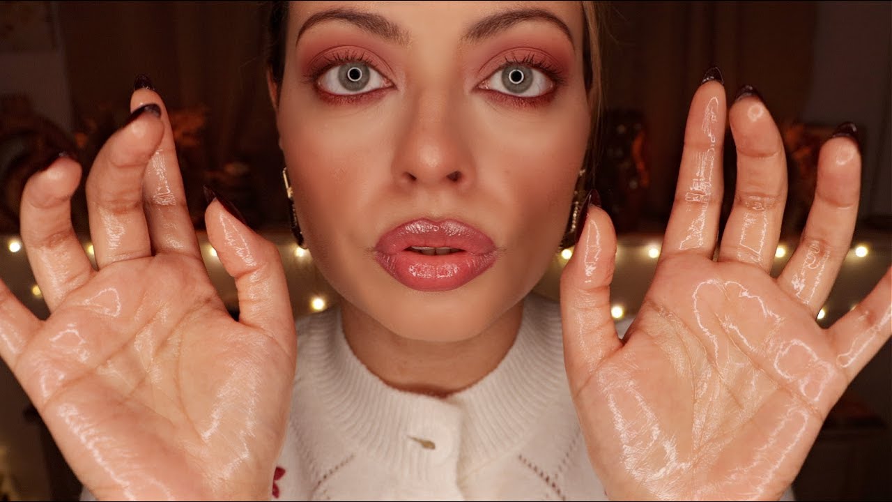 ASMR| OILY Hand Movements & Sounds for a 99.9% Chance of SLEEP (VISUAL & INTENSE PERSONAL ATTENTION)