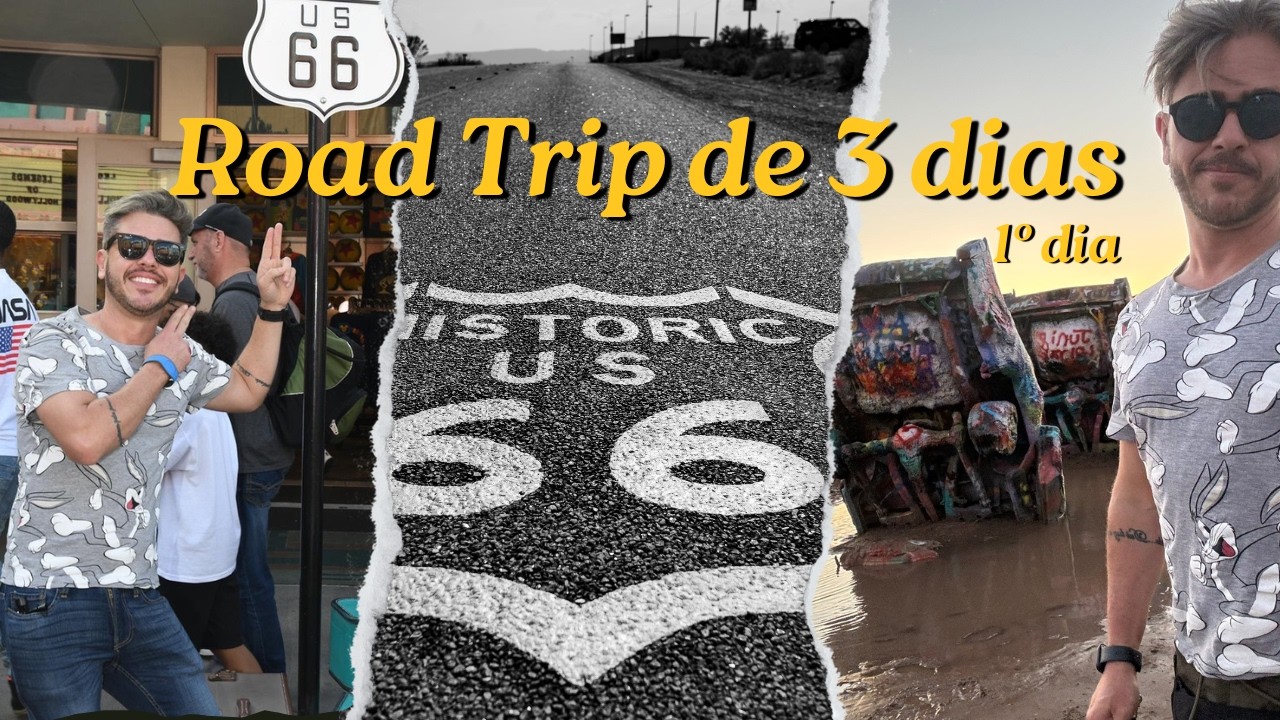 Cruzando 7 estados em 3 dias | História, paisagens e a verdadeira Route 66