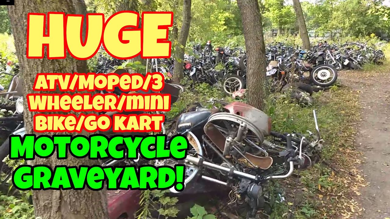 BIGGEST MOTORCYCLE GRAVEYARD???