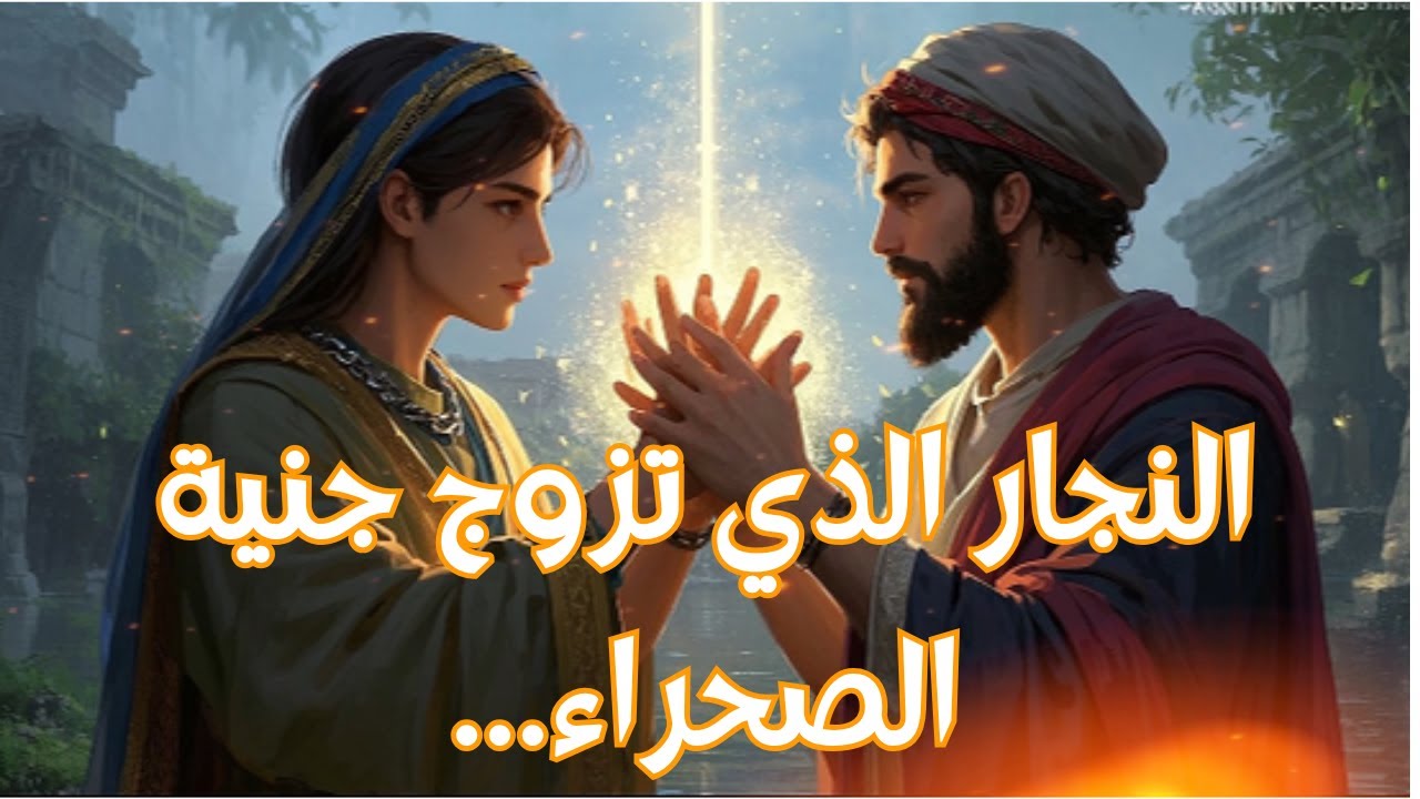 #قصة_النجار الذي تزوج جنية الصحراء وأنجب منها – قصة تفوق الخيال