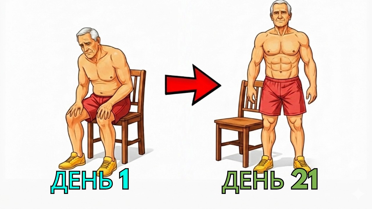 После 60 лет слабые ноги не стареют — выполняйте эти 3 упражнения в течение 21 дня