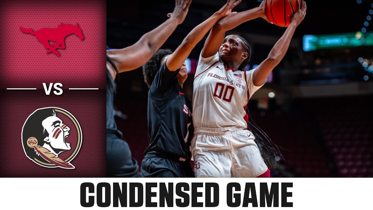 SMU vs. Florida State Condensed Game | 2024-25 ACC Women's Basketball