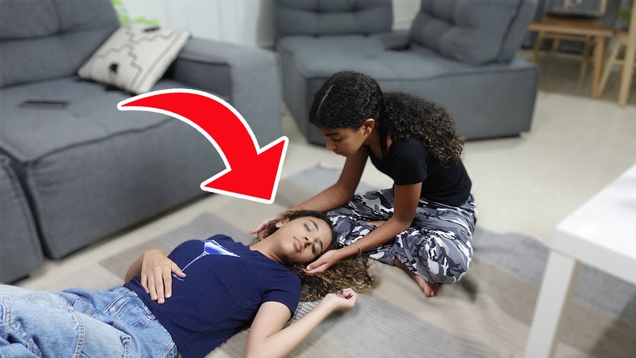 عملت مقلب الإغماء في نادين عشان انتقم منها 😂😂 انهااااارت