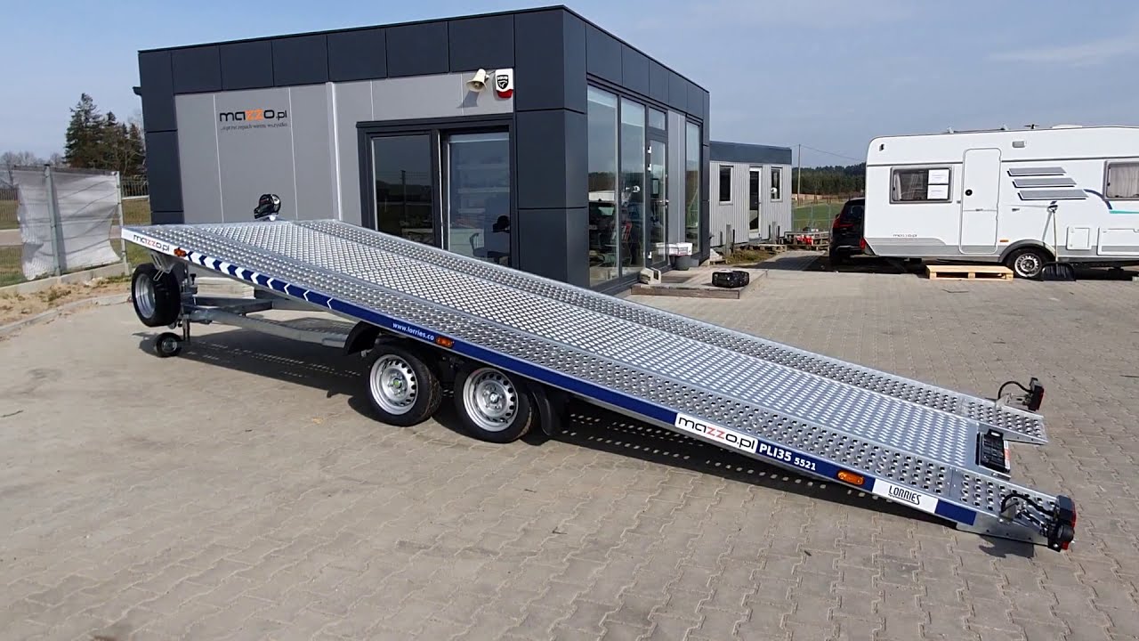 Laweta LORRIES PLI35-5521 BL DMC 3500 kg | Zintegrowane najazdy | MAZZO