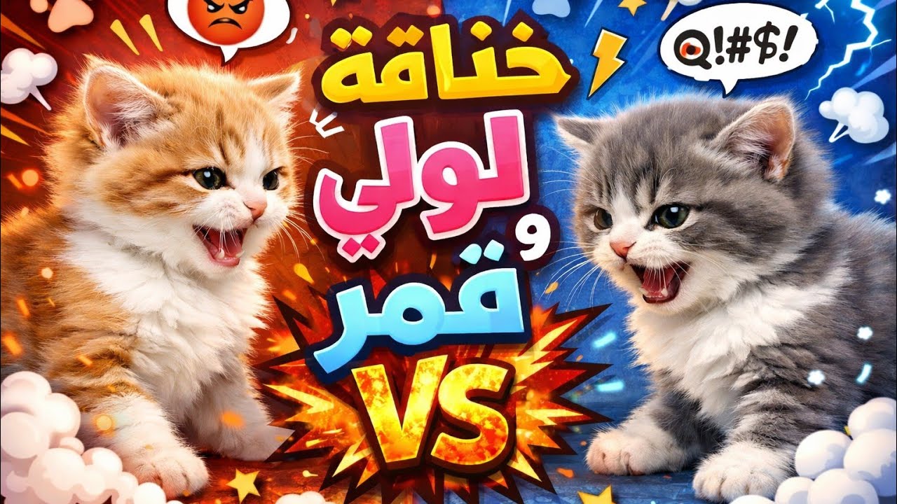 خناقة قمر و لولي ......