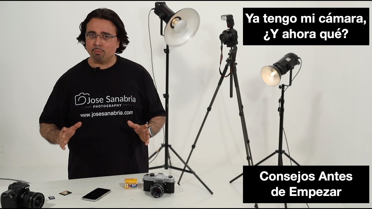 Ya tengo mi Cámara, ¿Y Ahora Qué? Antes de Empezar