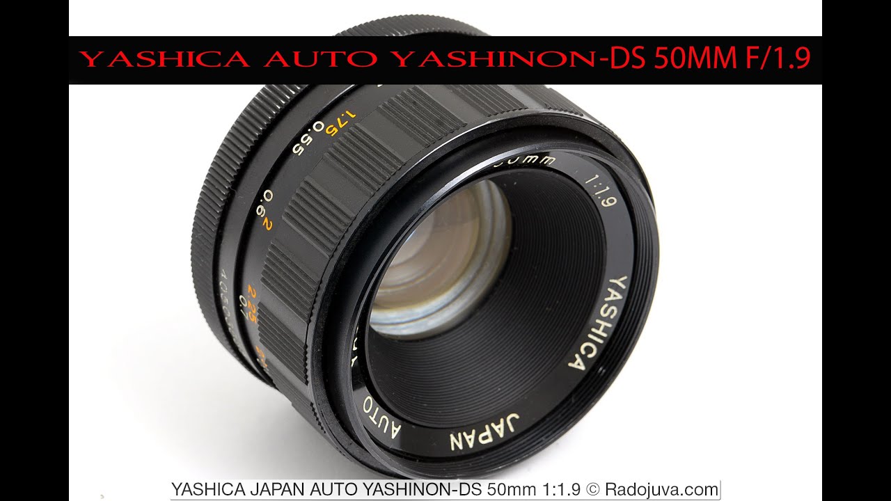 YASHICA AUTO YASHINON - DS  50MM  F1.9  ON FUJIFILM X -T3