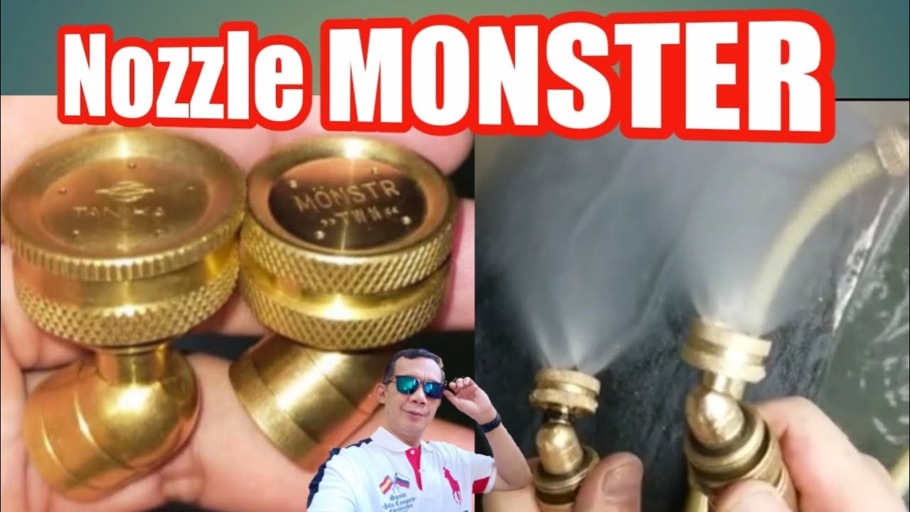 Semburan Nozzle / Semburan Spuyer yang Bagus - Nozel Tanika & Nozel Monster - Semprotan Lebih Bagus