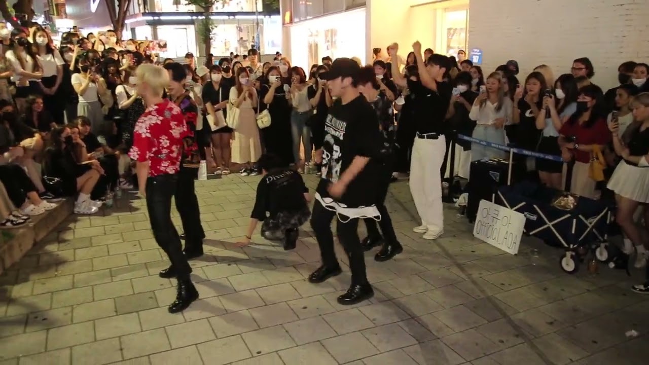 KPOP&JHKTV] AQA in hongdae Left & Right(SEVENTEEN)아큐아홍대케이팝댄스 레프트&라이트