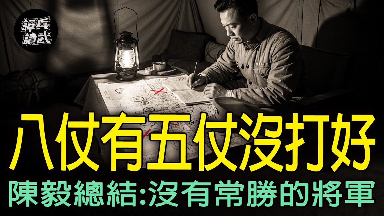 陳毅點名「打掉這三支軍隊」蔣介石就垮台　心中最有戰鬥力的竟是「兩廣部隊」｜譚兵讀武EP290精華