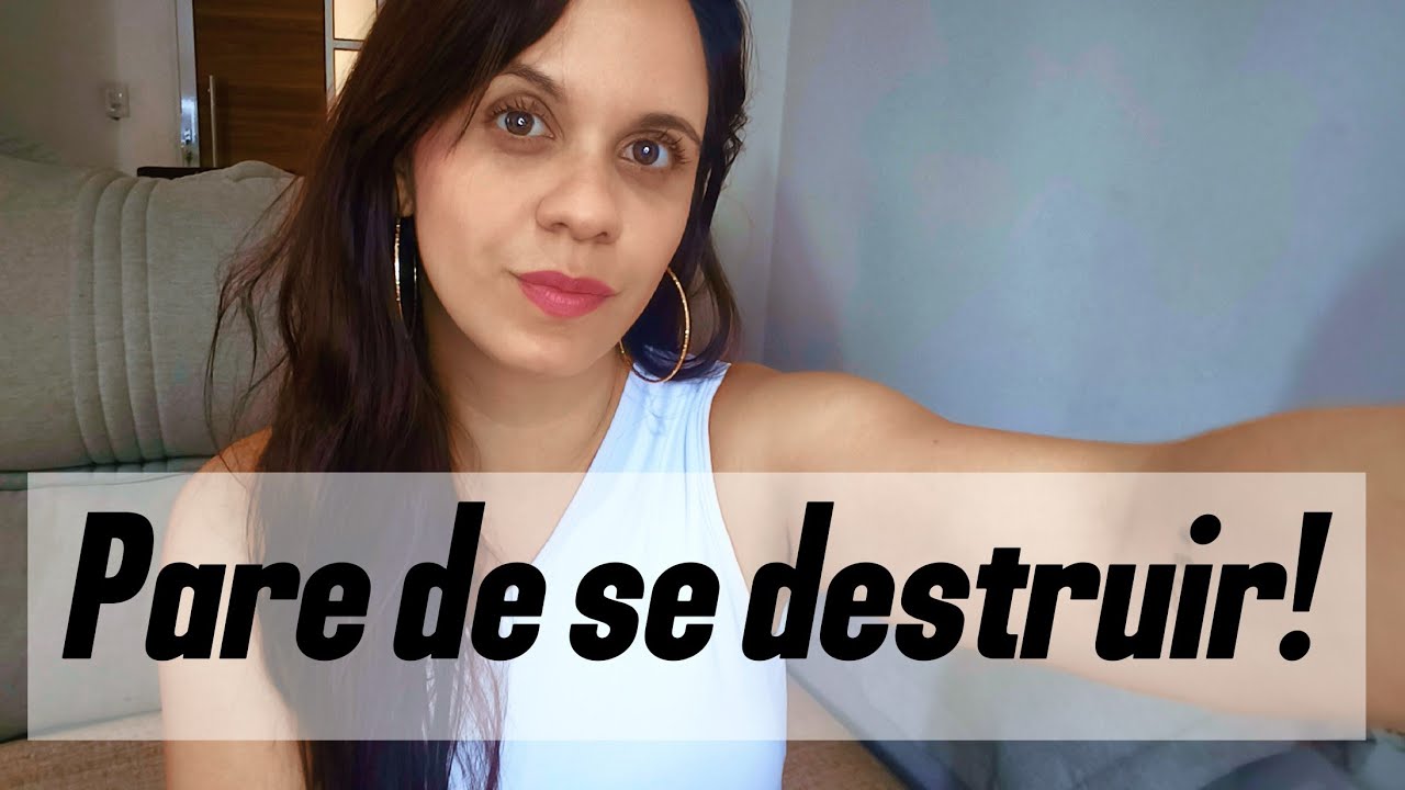 Você é uma pessoa boa, só precisa parar de se destruir ✨