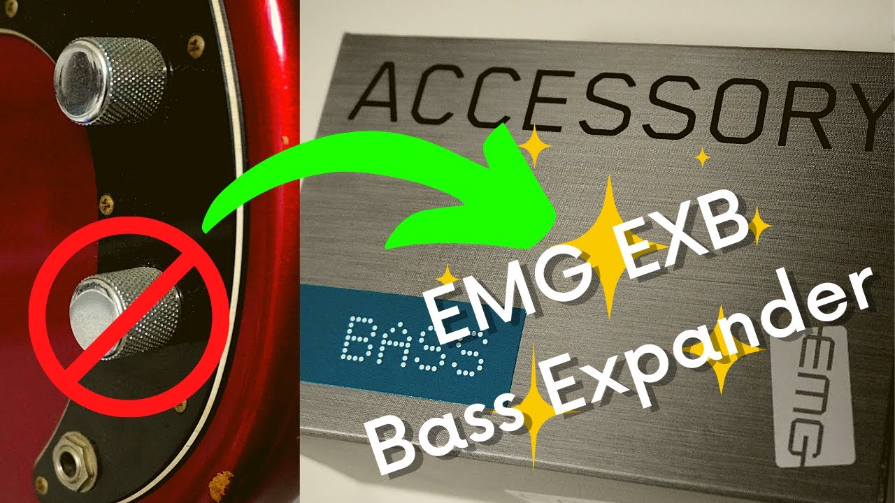 Don't use the tone control? Try this! | EMG EXB Bass Expander