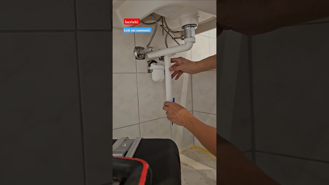 Come istallare sifone salvaspazio#sifonesalvaspazio#tutorial