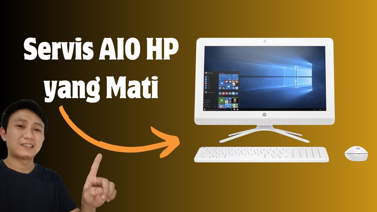 Repair HP 20 Series All-In-One PC Desktop Not Turning On - Part1