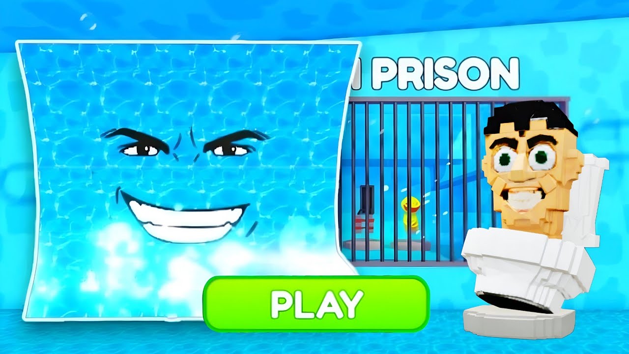 TSUNAMI PRISON RUN! (OBBY) - Skibidi Toilet Escapes Giant Waves! | Goat Gaming