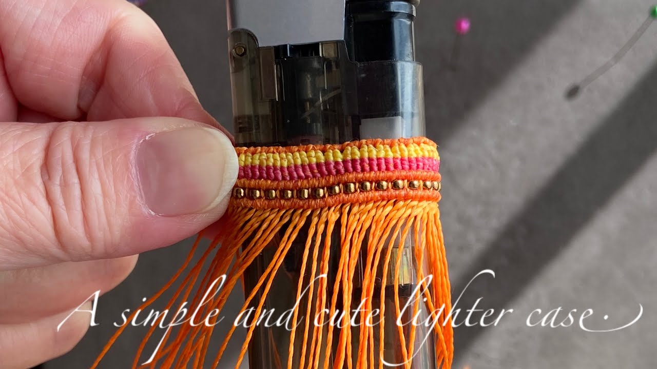 A simple and cute lighter case #3