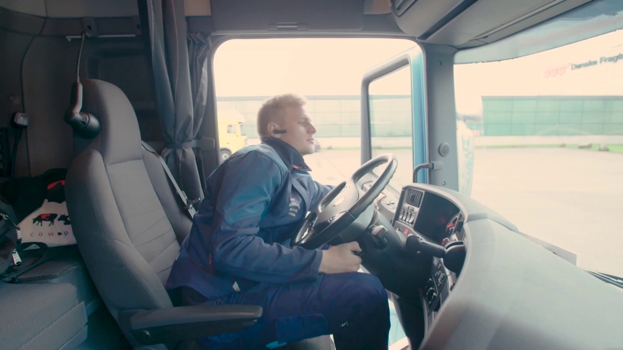 Vores medarbejdere fortæller: Casper Korntved, lastbilchauffør | Danske Fragtmænd