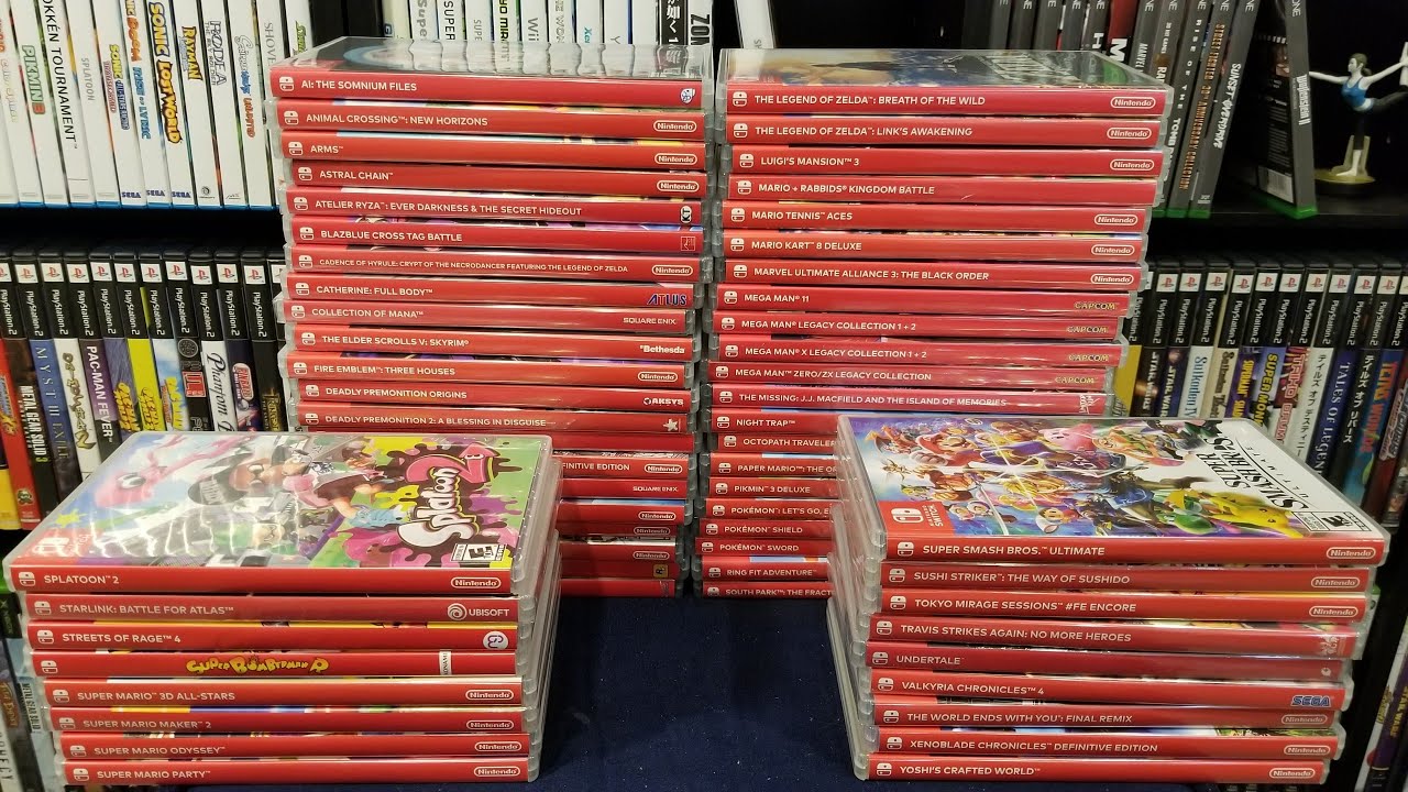 My Nintendo Switch Game Collection (2020)
