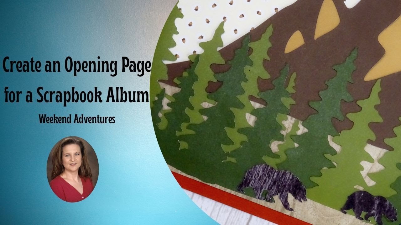 Create an Opening Page for a Scrapbook Album  [Pixels & PaperCrafts]